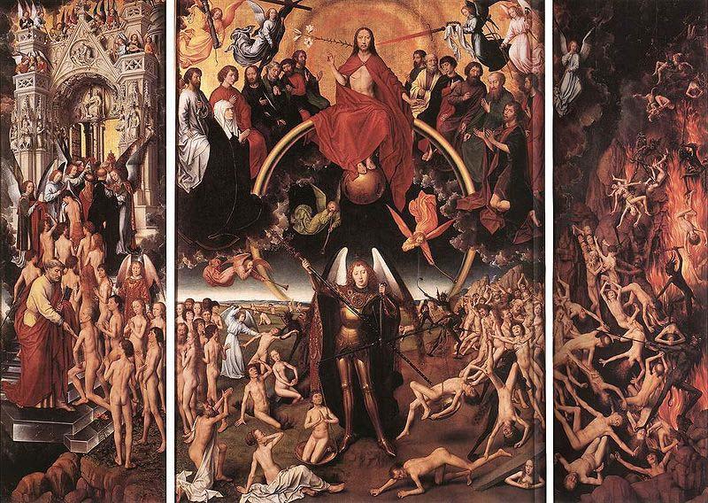 Hans Memling The Last Judgment Germany oil painting art